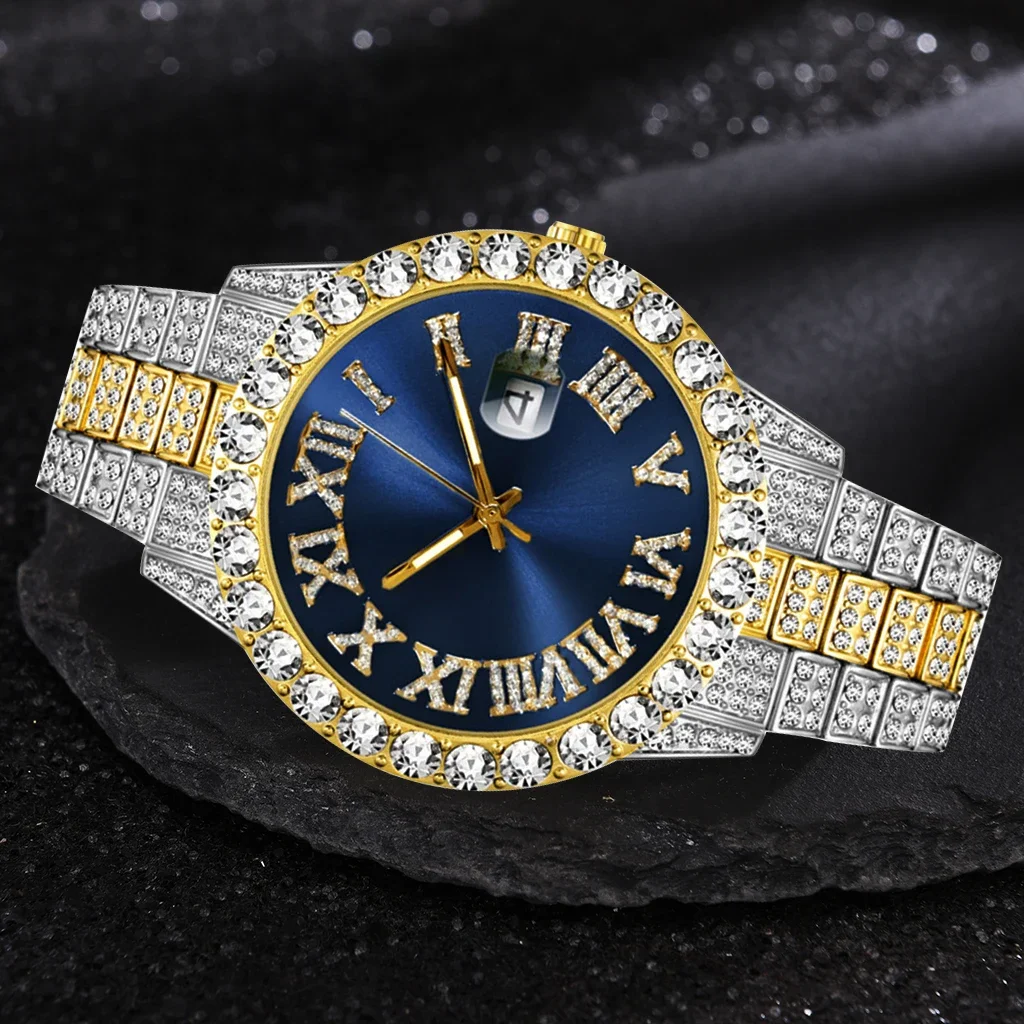 Luxury Watch Iceberg - Iced Out Часы Мужчины Элитный Бренд
