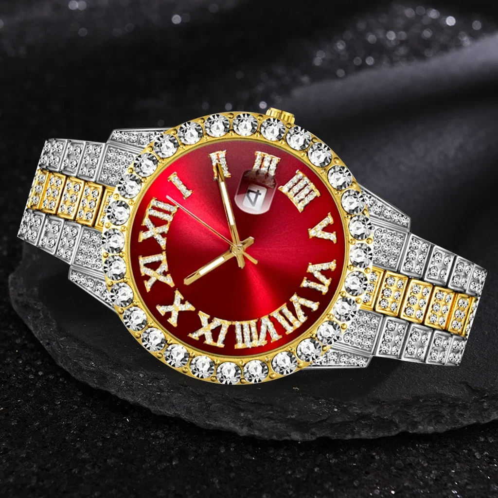 Iced Out Часы Мужчины Элитный  – обзор и цена Luxury Watch Iceberg