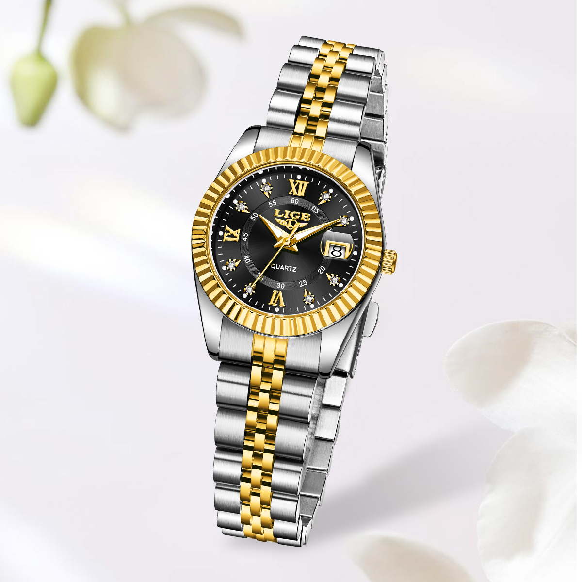 LIGE модные элегантные женские – обзор и цена Luxury Watch Top 10
