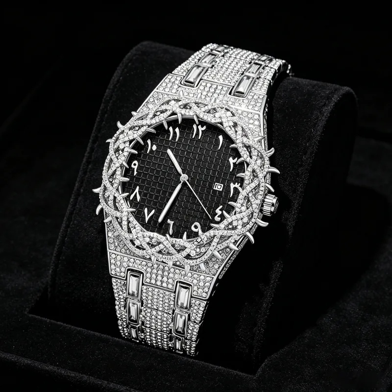 Мужские кварцевые часы с крист – обзор и цена Luxury Watch Iceberg