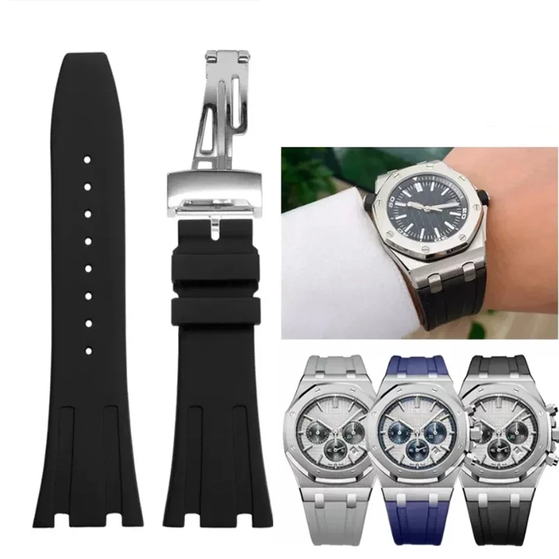Ремешок силиконовый для часов  – обзор и цена Audemars Piguet Watch Royal Oak