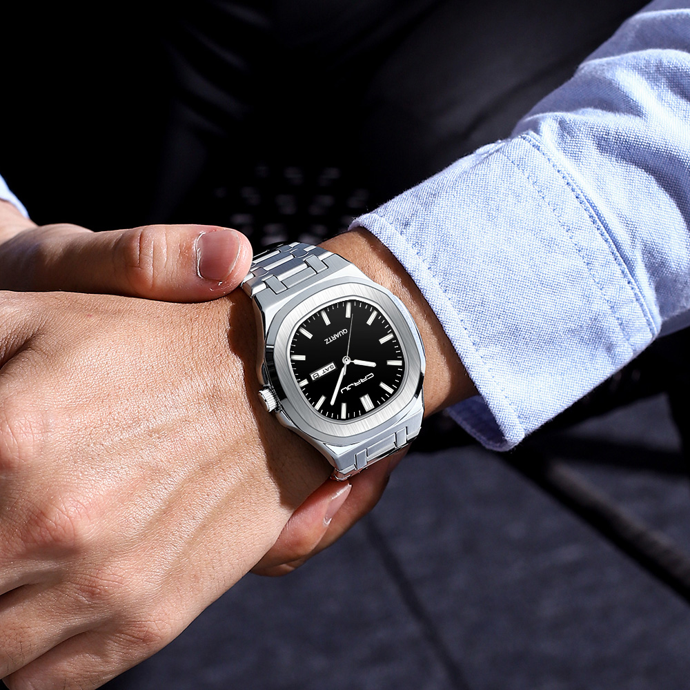 Мужские кварцевые часы CRRJU 5 – обзор и цена Luxury Watch Top 10