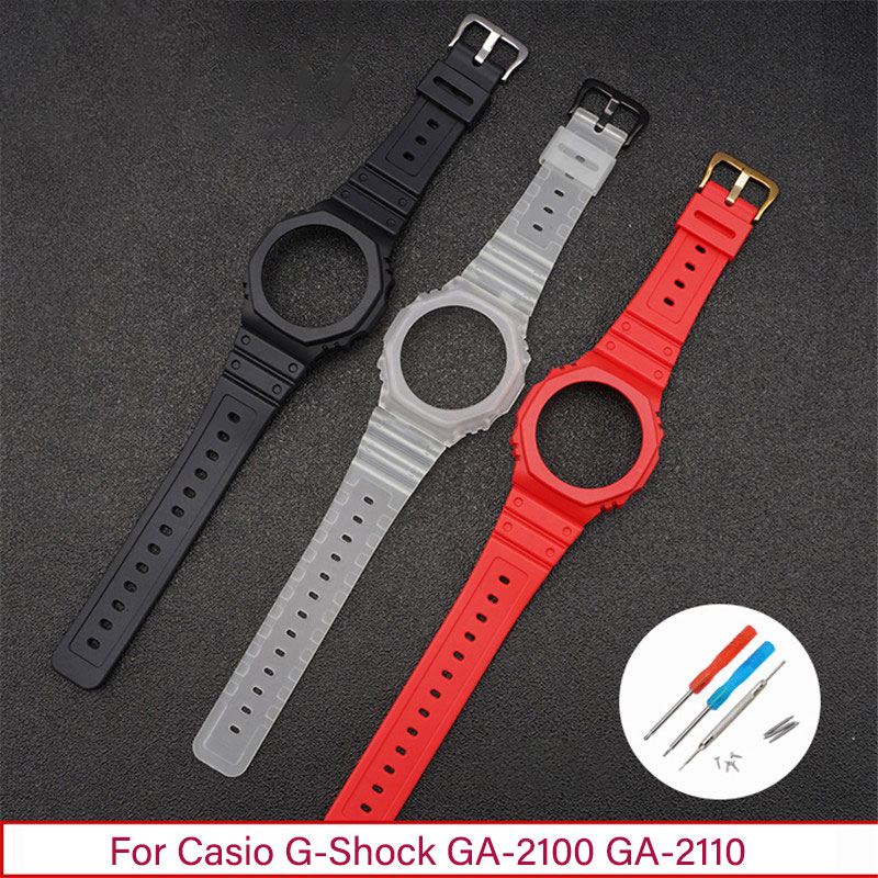 Ремешок из полимерной смолы +  – обзор и цена Casio Watch G-Shock Ga-2100